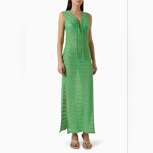 Melissa OdabashMaddie Maxi Dress in Crochet NWOT - Picture 1 of 11